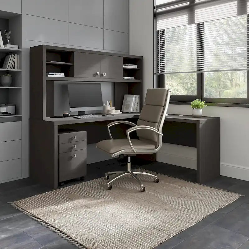 42W Desk Return/Bridge