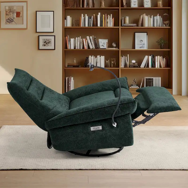 Upholstered Power Recliner Lounge Chair