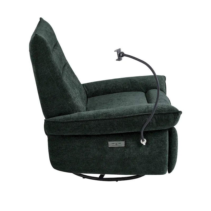 Upholstered Power Recliner Lounge Chair