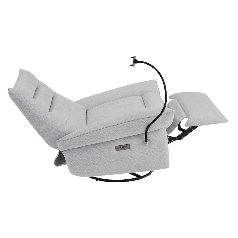 Upholstered Power Recliner Lounge Chair