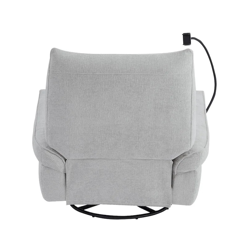 Upholstered Power Recliner Lounge Chair