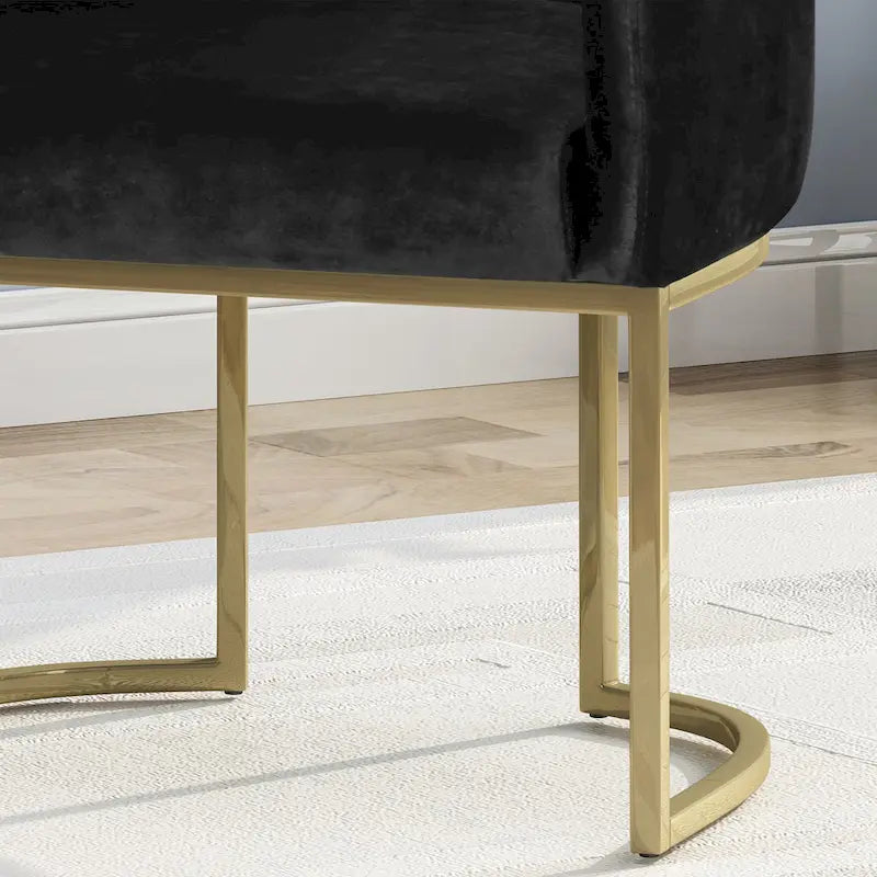 Modern Tufted Glam Accent Chair