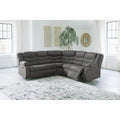 2-Piece Faux Leather Reclining Sectional - 99W x 99D x 40H