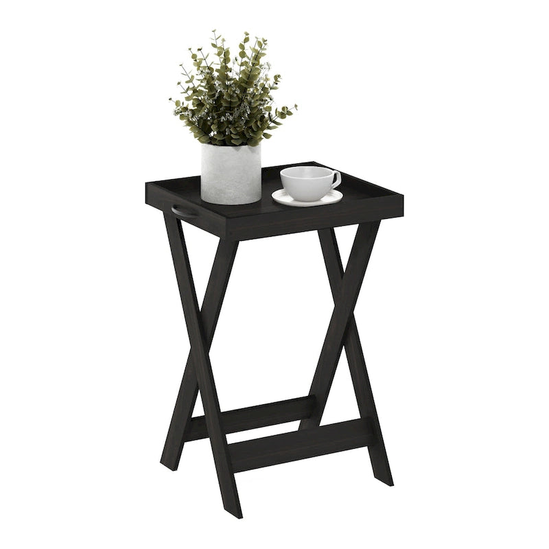 Klassischer Tabletttisch mit abnehmbarem Tablett