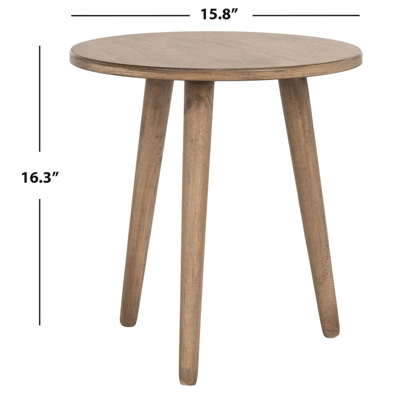 Runder Beistelltisch - 16"W x 16"D x 16"H