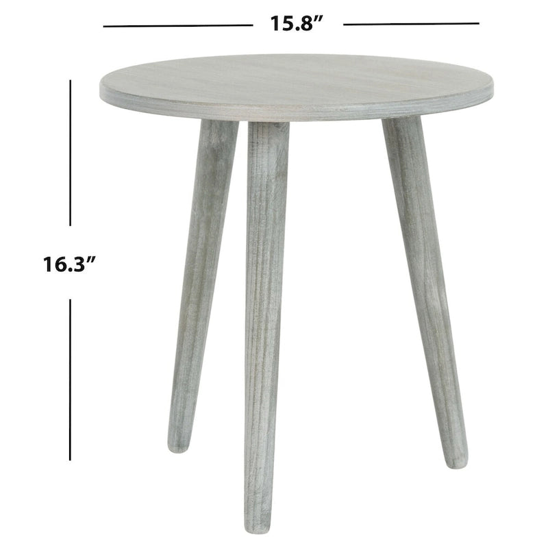 Runder Beistelltisch - 16"W x 16"D x 16"H