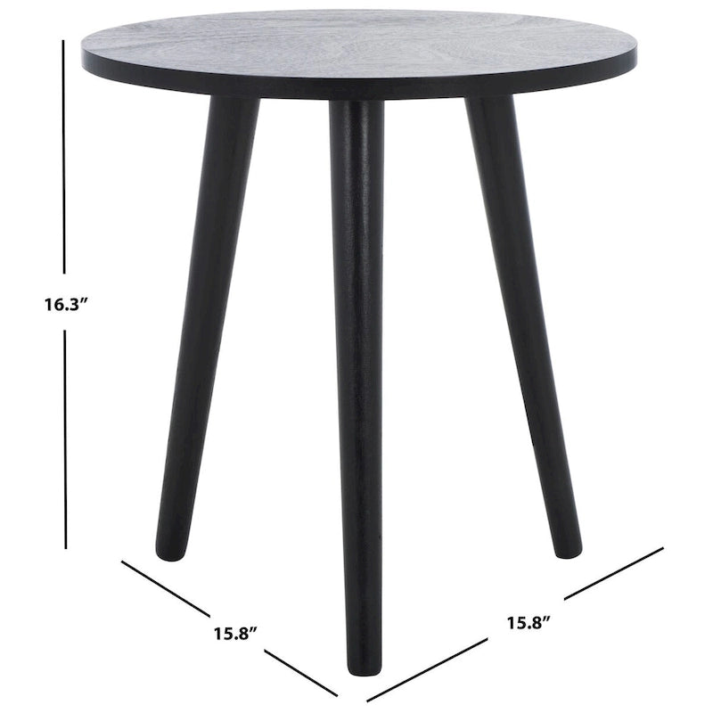 Runder Beistelltisch - 16"W x 16"D x 16"H