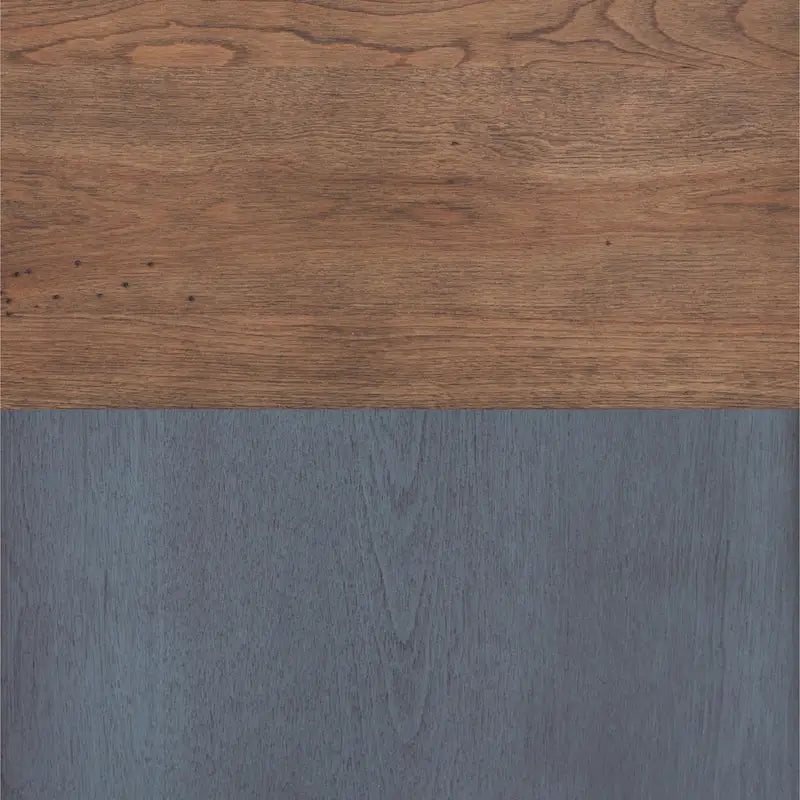 Kommode im Americana-Stil, keine Montage erforderlich, Finish in Kordelblau