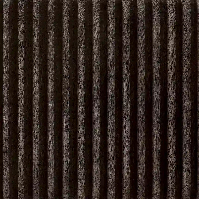 Zweisitzer-Sofa aus Samt mit Cordbezug im Mid-Century-Modern-Stil