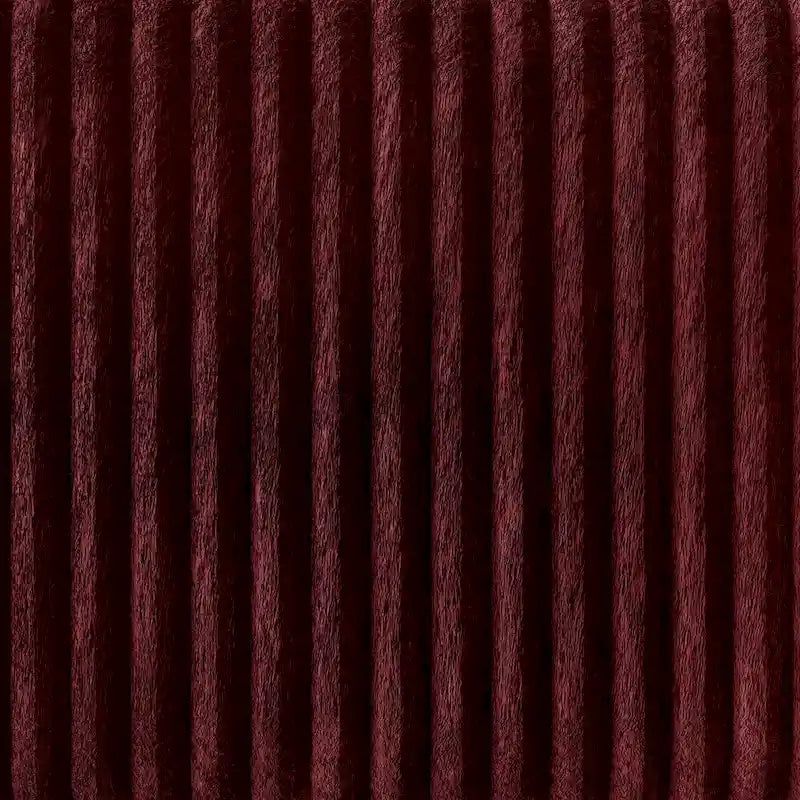 Zweisitzer-Sofa aus Samt mit Cordbezug im Mid-Century-Modern-Stil