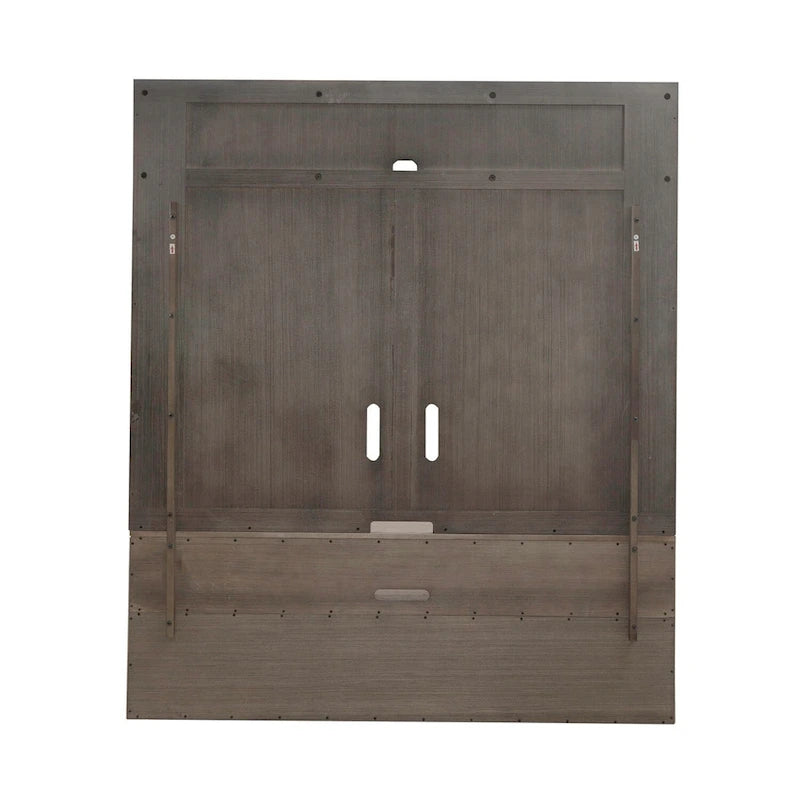 Entertainment-Center in poliertem Beige