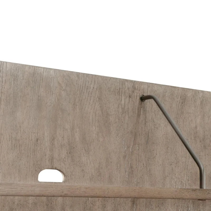 Entertainment-Center in poliertem Beige