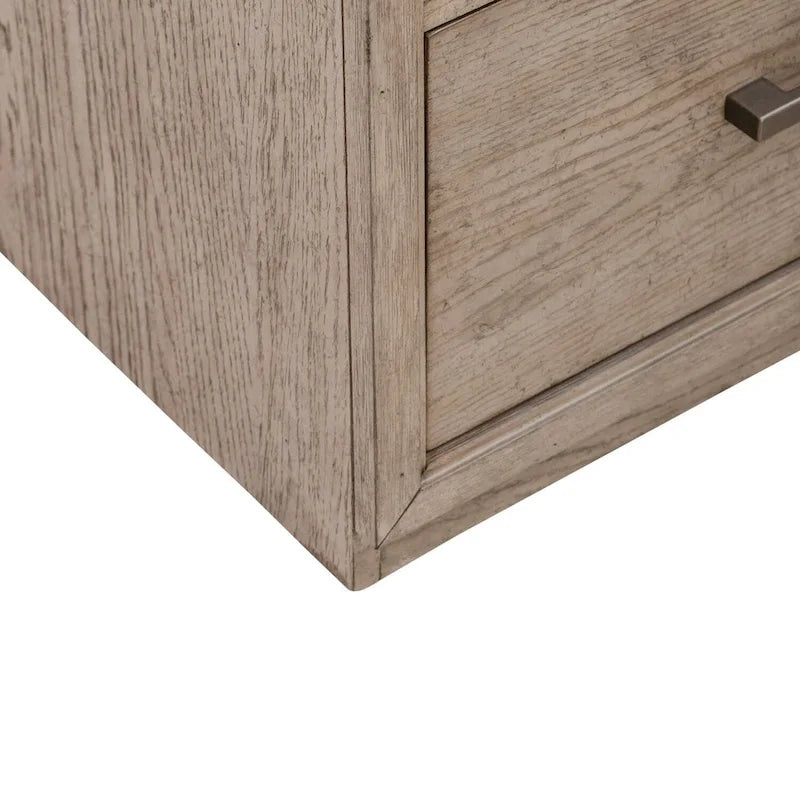 Entertainment-Center in poliertem Beige