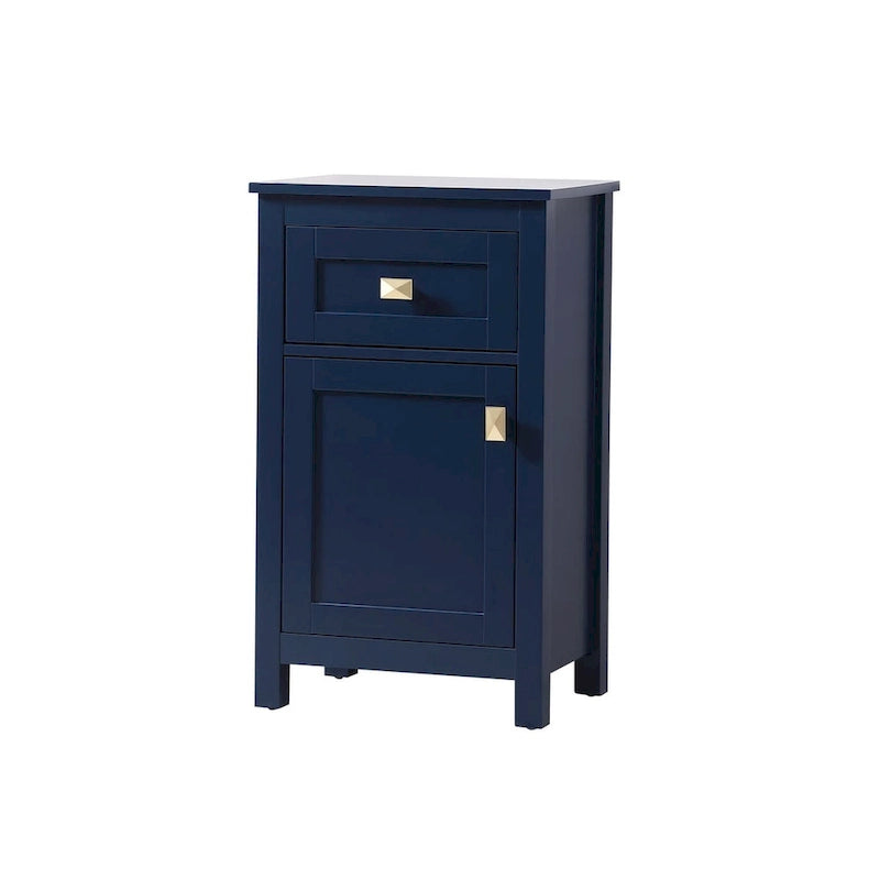 18-Inch Bathroom Storage Freestanding Cabinet