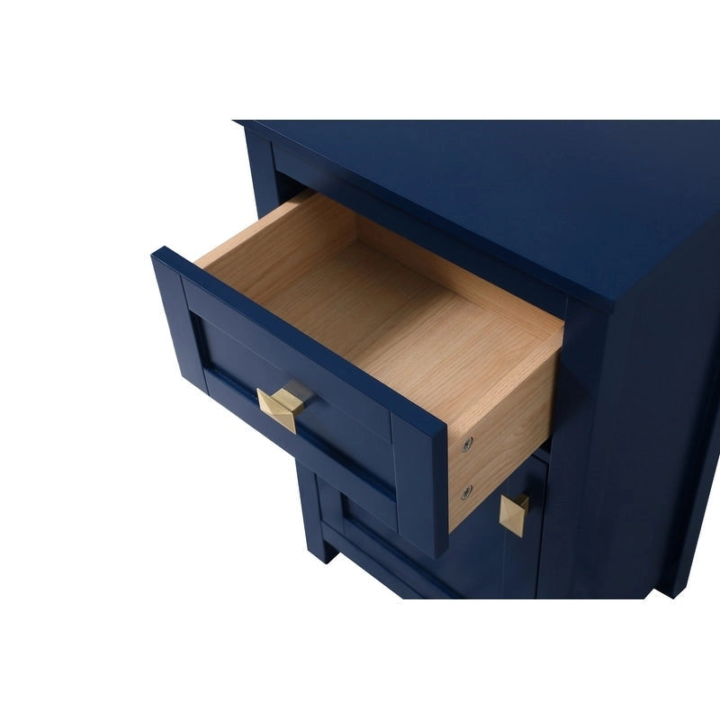 18-Inch Bathroom Storage Freestanding Cabinet