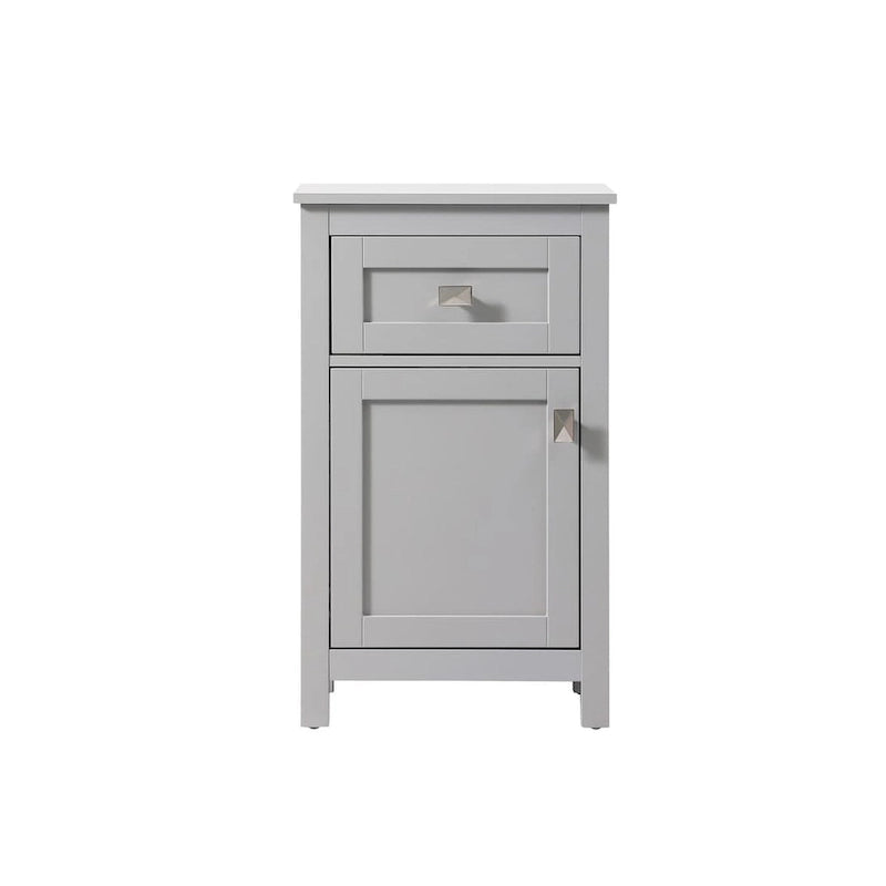 18-Inch Bathroom Storage Freestanding Cabinet