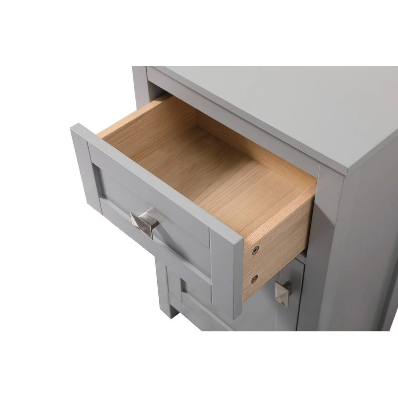 18-Inch Bathroom Storage Freestanding Cabinet