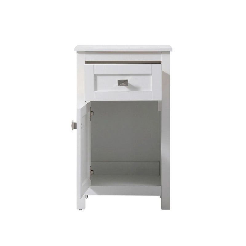 18-Inch Bathroom Storage Freestanding Cabinet