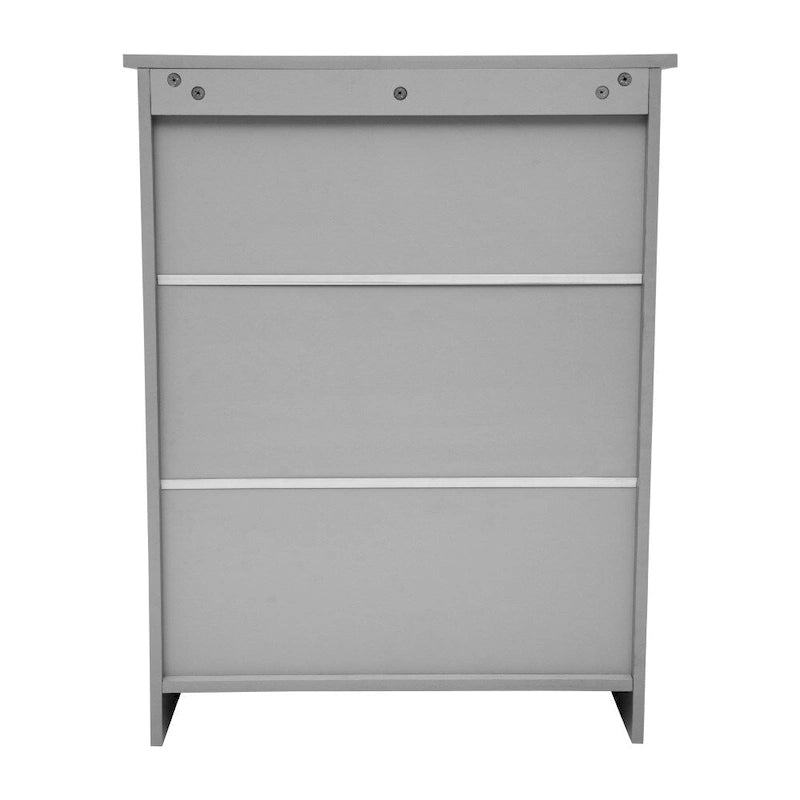 Moderner Badezimmerschrank mit magnetisch schließenden Türen und Einlegeböden