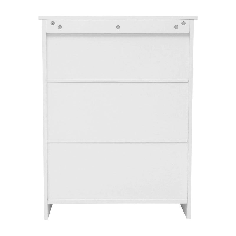 Moderner Badezimmerschrank mit magnetisch schließenden Türen und Einlegeböden